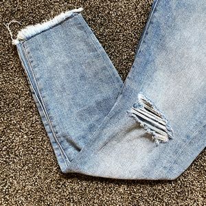 Size 28 DL1961 Farrow Cropped High Rise Skinny Jean in Toledo